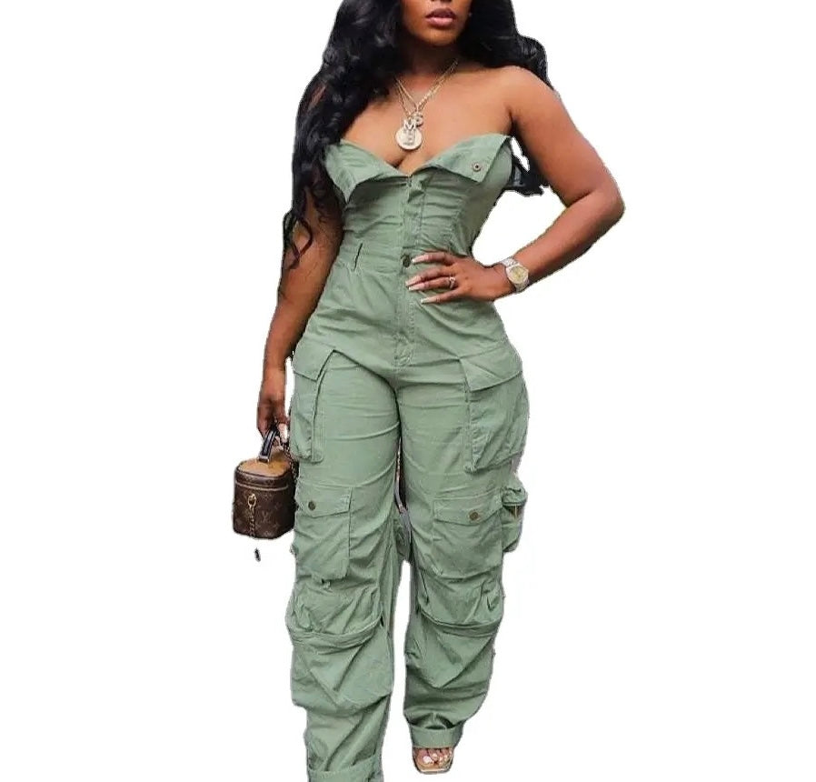Cargo Jumpsuit