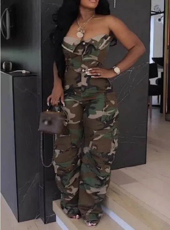 Cargo Jumpsuit